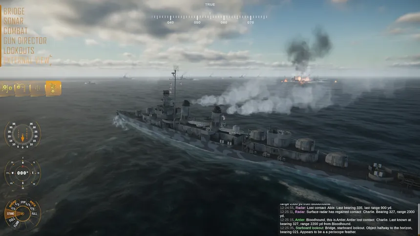 Скриншот 1 к игре Destroyer: The U-Boat Hunter