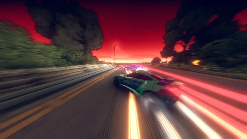 Скриншот 1 к игре Inertial Drift: Sunset Prologue