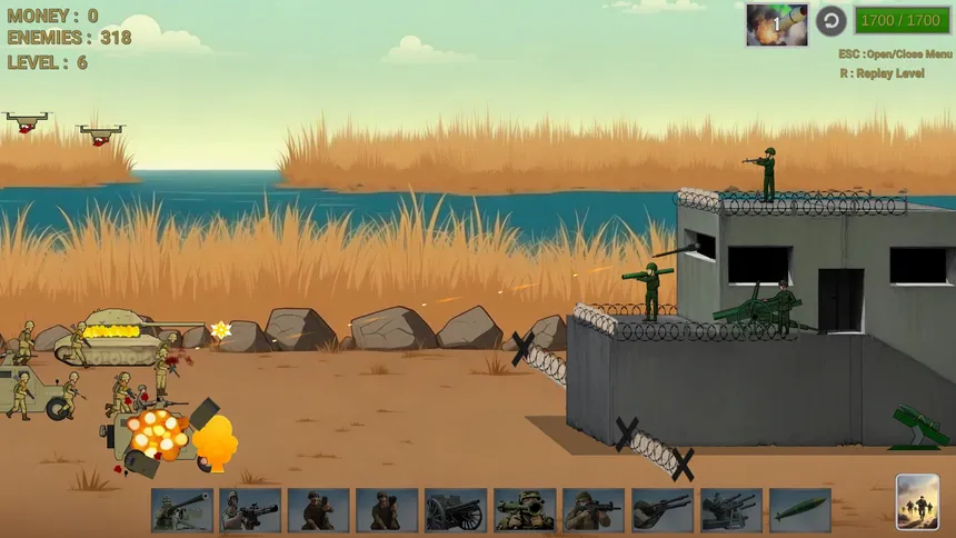 Скриншот 6 к игре Defensive Attacks