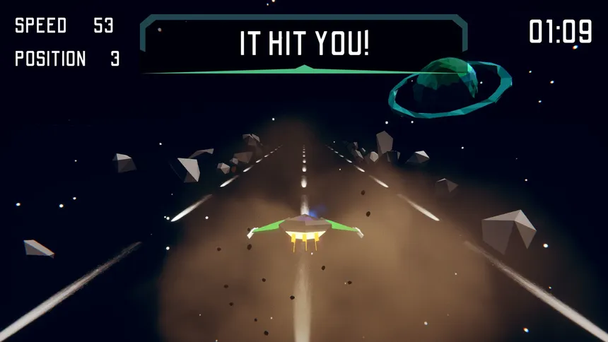 Скриншот 2 к игре Space Wave Race