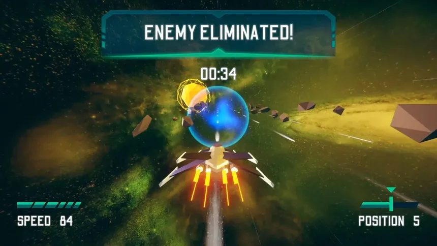 Скриншот 3 к игре Space Wave Race