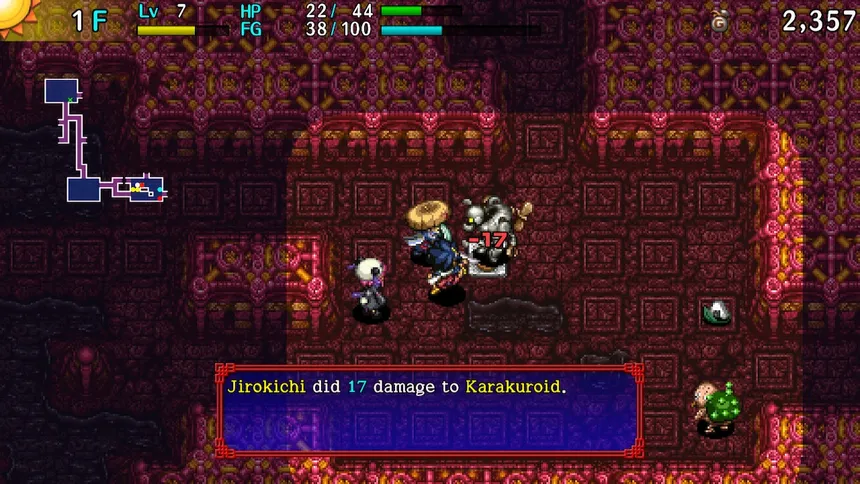 Скриншот 3 к игре Shiren the Wanderer: The Tower of Fortune and the Dice of Fate