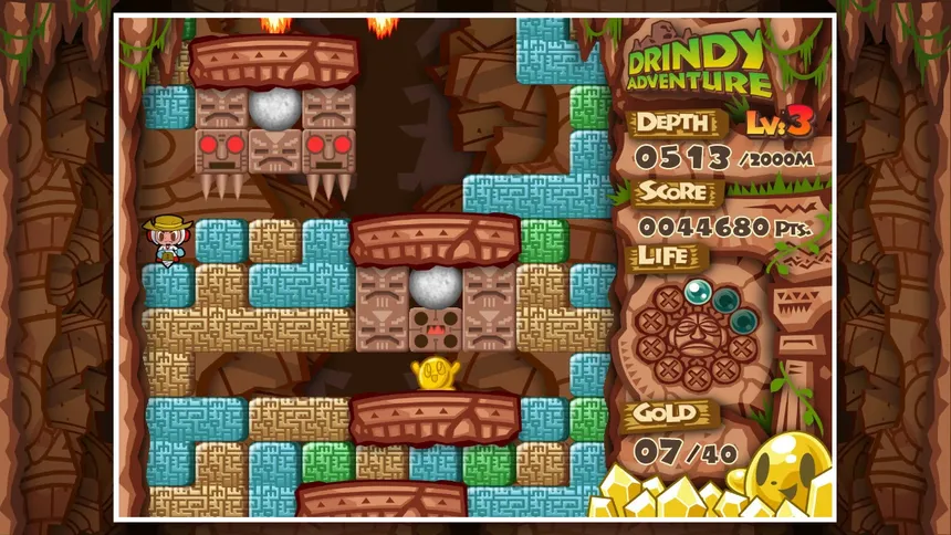 Скриншот 3 к игре Mr. DRILLER DrillLand