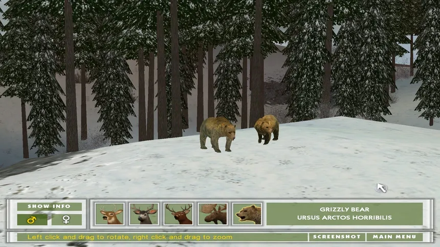 Скриншот 1 к игре Hunting Unlimited 1