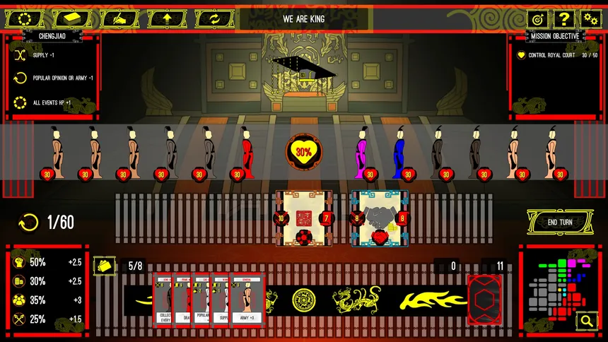Скриншот 1 к игре This Throne Is Mine - The Card Game