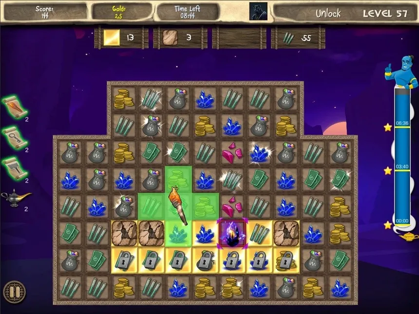 Скриншот 7 к игре Arabian Treasures: Midnight Match