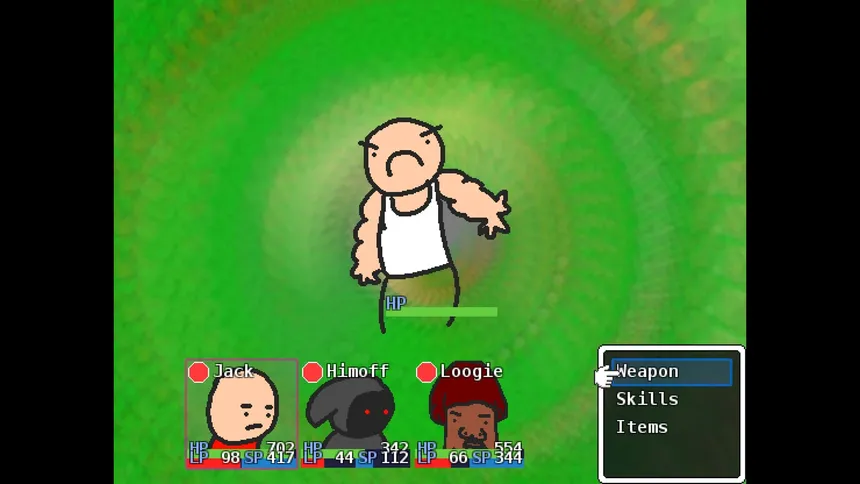 Скриншот 3 к игре The Adventures of Crackhead Jack: Overdose Edition