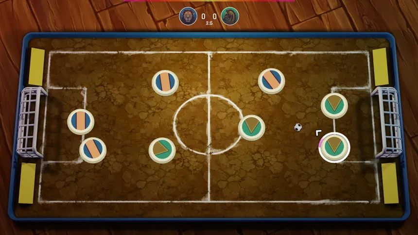 Скриншот 2 к игре Button Soccer League