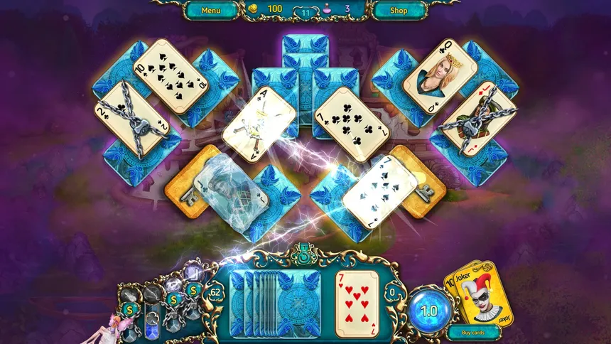 Скриншот 2 к игре Dreamland Solitaire: Dark Prophecy