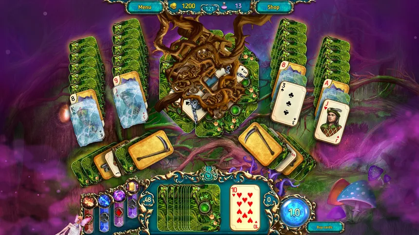 Скриншот 3 к игре Dreamland Solitaire: Dark Prophecy