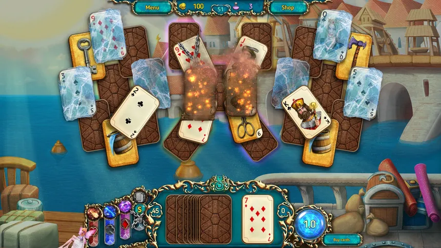 Скриншот 5 к игре Dreamland Solitaire: Dark Prophecy