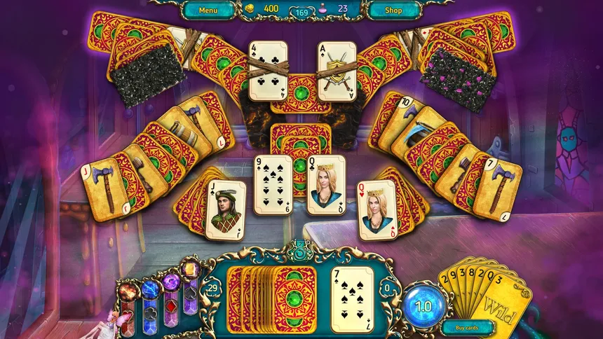 Скриншот 6 к игре Dreamland Solitaire: Dark Prophecy