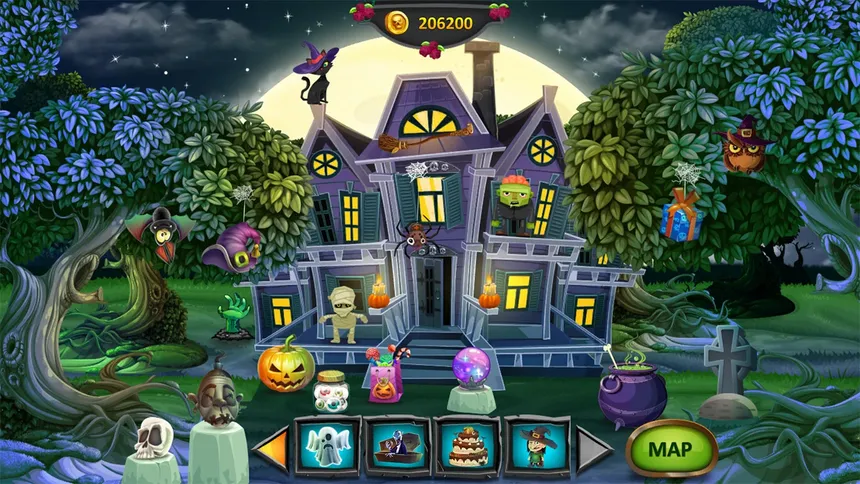 Скриншот 1 к игре Secrets of Magic 3: Happy Halloween