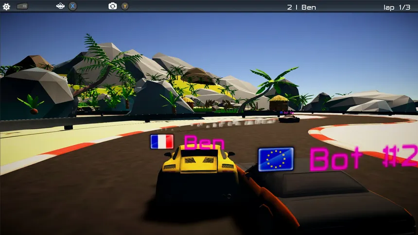 Скриншот 2 к игре Turbo Machines Mini Racing