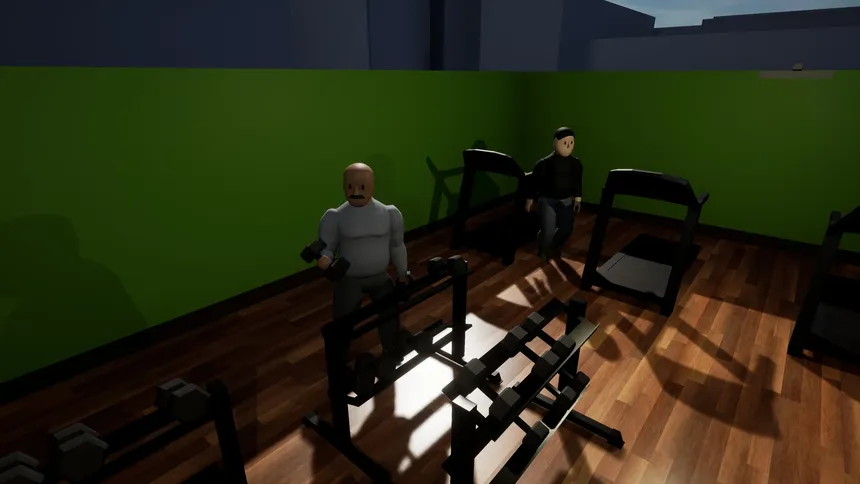 Скриншот 4 к игре Gym Tycoon