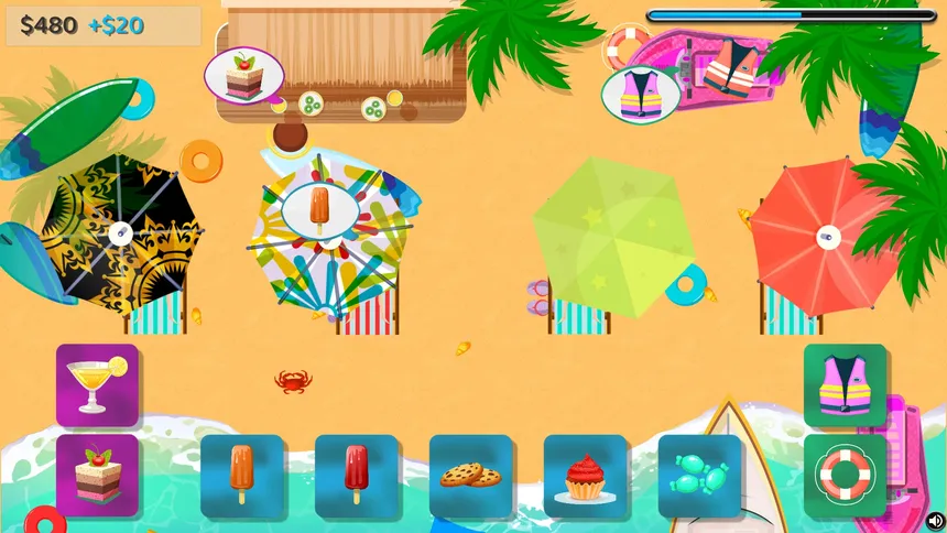 Скриншот 6 к игре Beach Love Shop