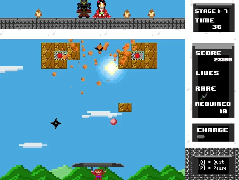 Скриншот 1 к игре Block Breaker Ninja