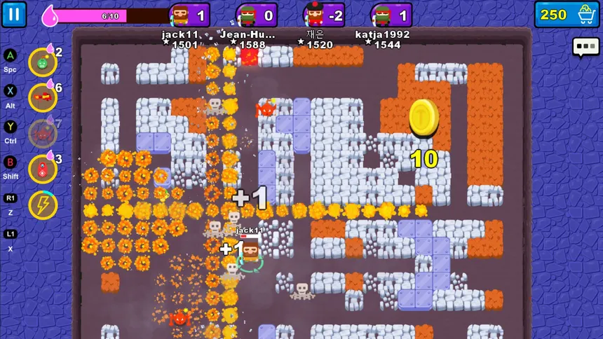 Скриншот 1 к игре Dig Bombers