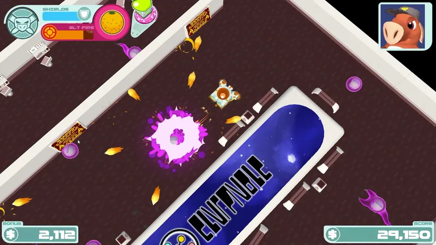 Скриншот 2 к игре GUNPIG: Firepower For Hire