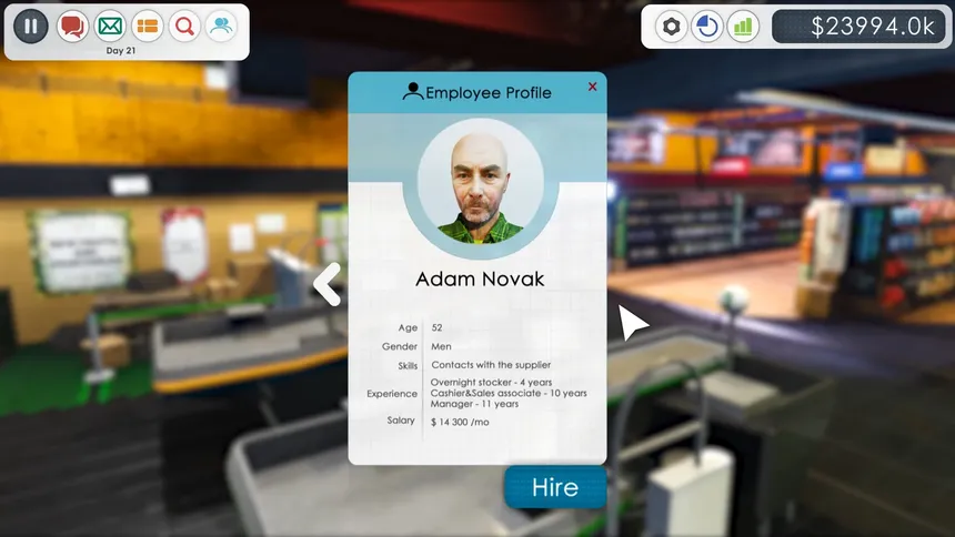 Скриншот 4 к игре Supermarket Manager