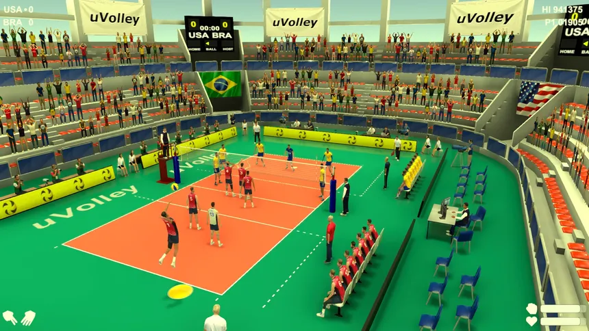Скриншот 2 к игре uVolley