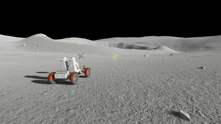 Скриншот 2 к игре Lunar Rover