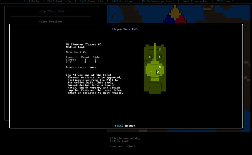 Скриншот 3 к игре Armoured Commander