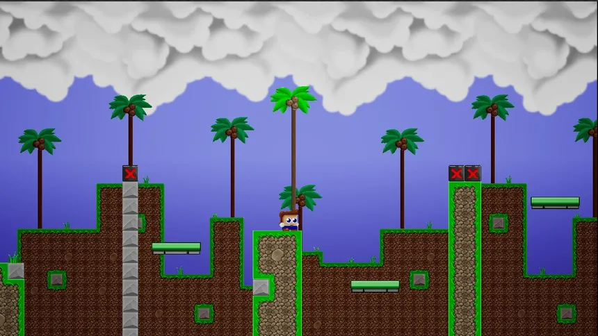 Скриншот 1 к игре One Tile Man