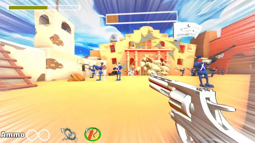 Скриншот 1 к игре 'Member the Alamo?