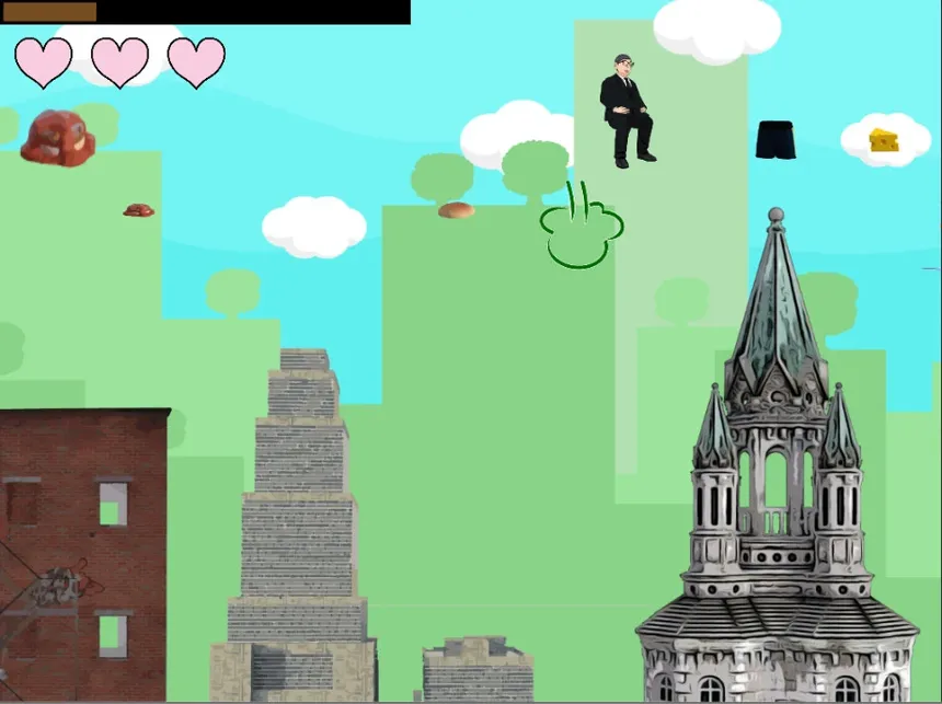 Скриншот 1 к игре Gassy Man