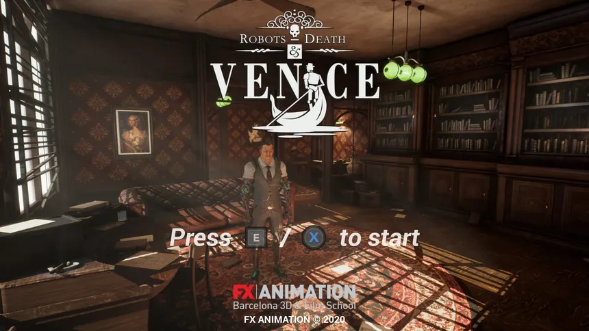 Скриншот 1 к игре Robots, Death & Venice