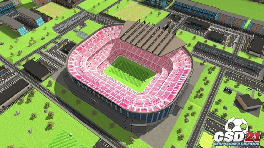 Скриншот 1 к игре Club Soccer Director 2021