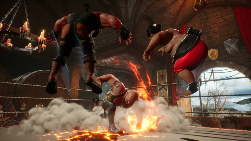Скриншот 1 к игре WWE 2K BATTLEGROUNDS