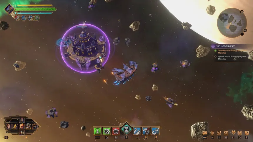 Скриншот 1 к игре Solar Sails: Space Pirates