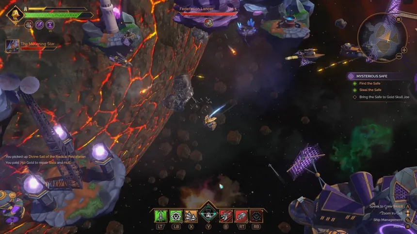 Скриншот 4 к игре Solar Sails: Space Pirates