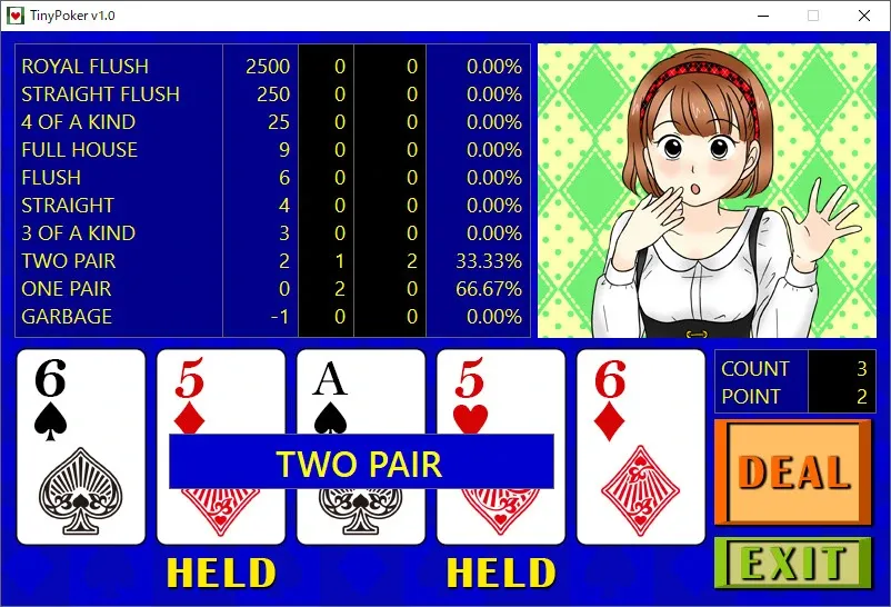 Скриншот 2 к игре TinyPoker