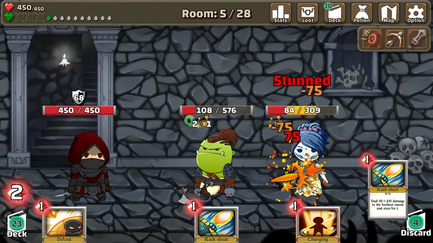 Скриншот 2 к игре Greedy Dungeon