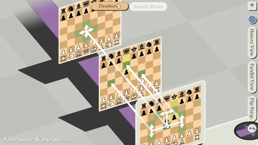 Скриншот 1 к игре 5D Chess With Multiverse Time Travel