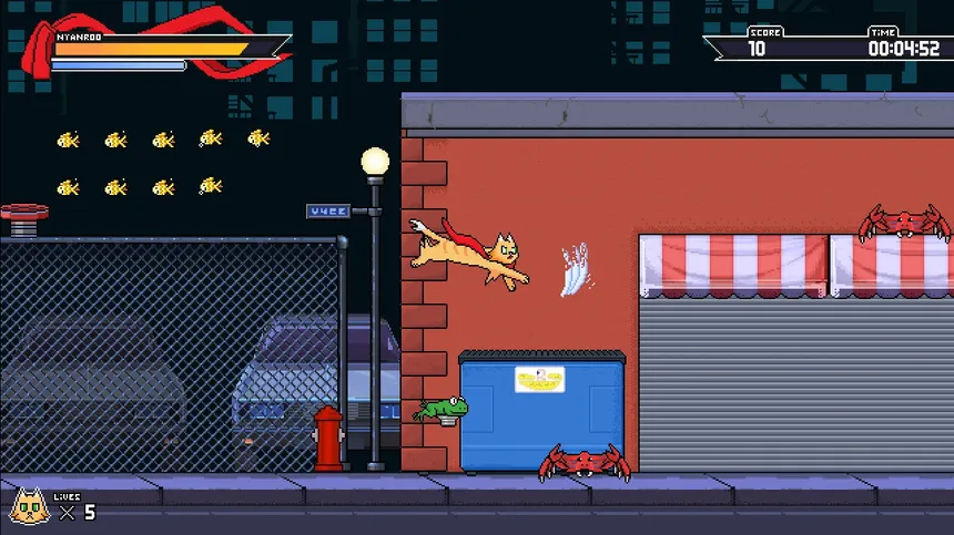 Скриншот 1 к игре Nyanroo The Supercat