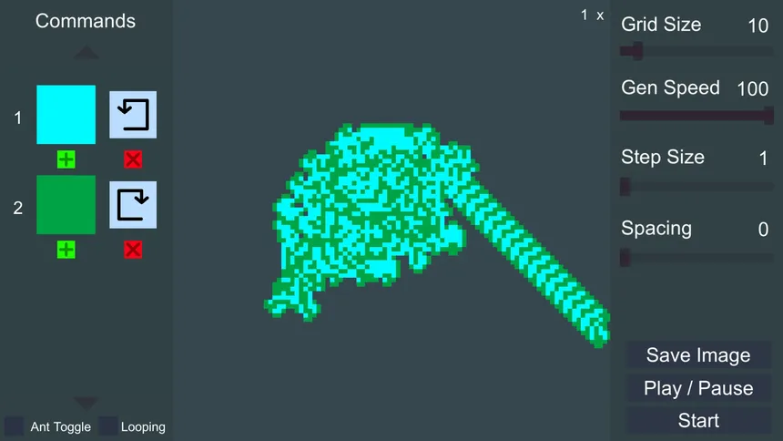 Скриншот 1 к игре Langton's Ant