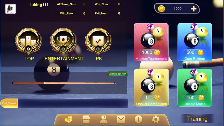 Скриншот 1 к игре Top Billiards