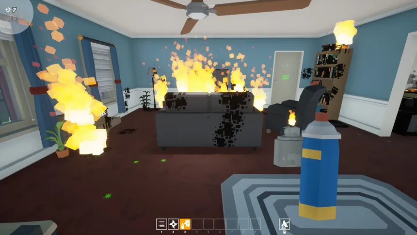 Скриншот 4 к игре Kill It With Fire: HEATWAVE