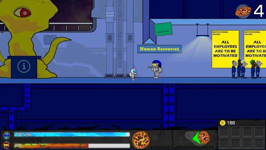 Скриншот 4 к игре Costa's Classic Cosmic Pizzas