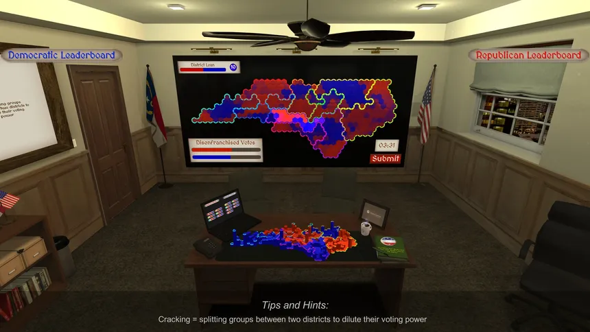 Скриншот 1 к игре Gerrymander Madness
