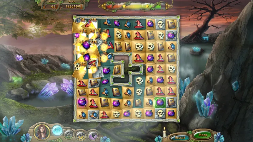 Скриншот 2 к игре Mystika 4 : Dark Omens