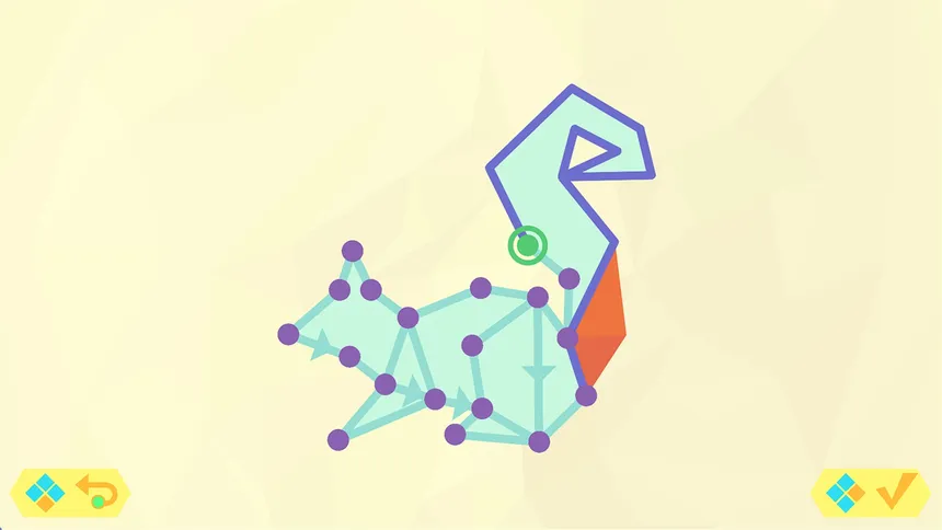 Скриншот 1 к игре One Line Coloring