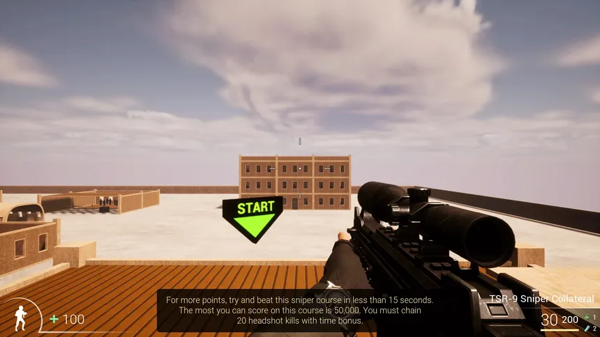 Скриншот 3 к игре First Person Shooter Kit Showcase