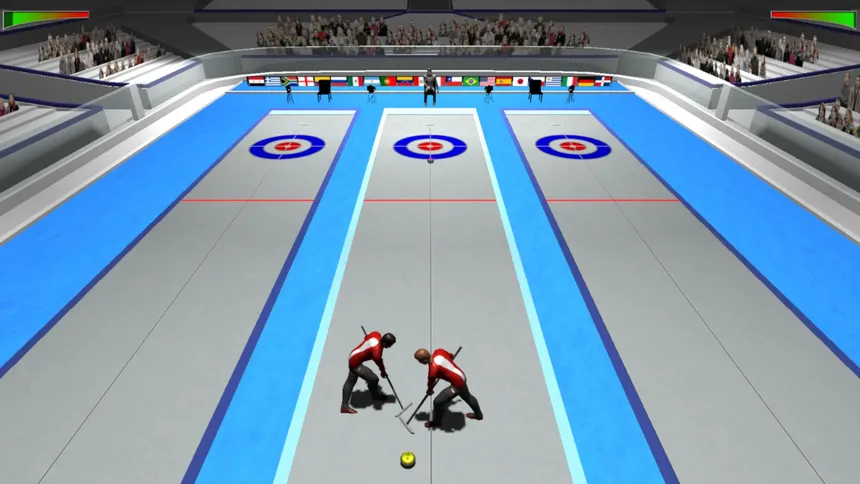 Скриншот 1 к игре Curling On Line