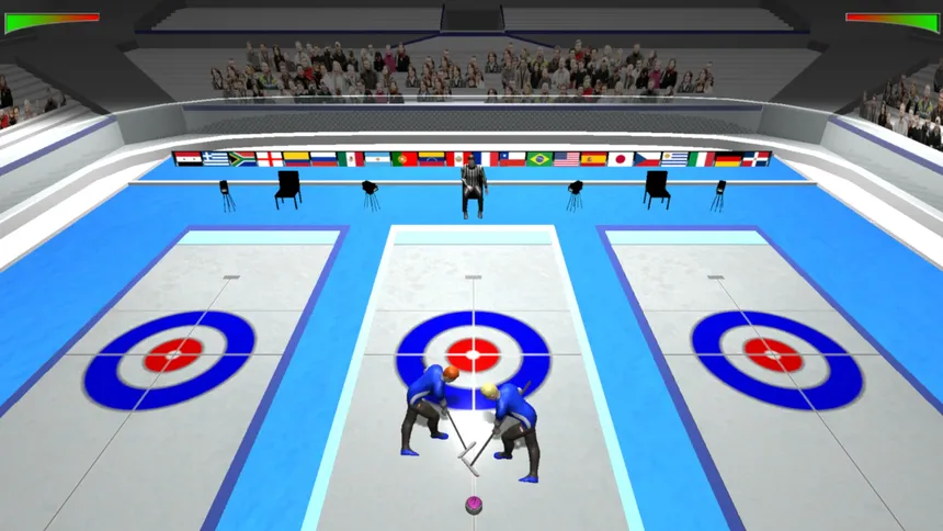 Скриншот 2 к игре Curling On Line