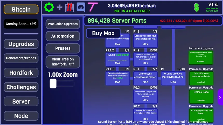 Скриншот 3 к игре CryptoClickers: Crypto Idle Game
